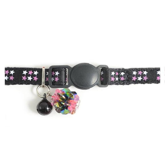 Ancol Kitten Collar Luxury Star Black - North East Pet Shop Ancol