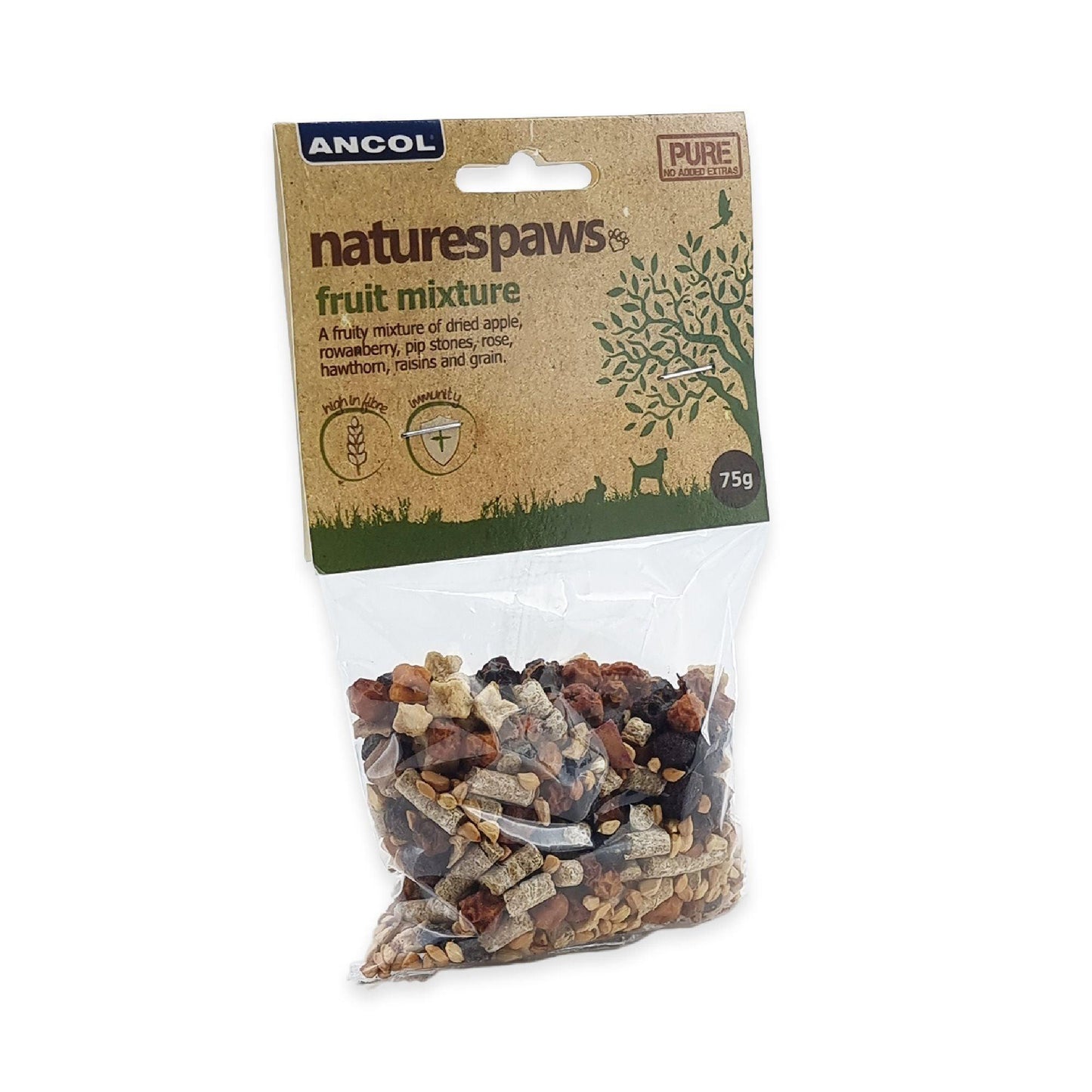 Ancol Naturespaws Fruit Mixture 75g - North East Pet Shop Ancol