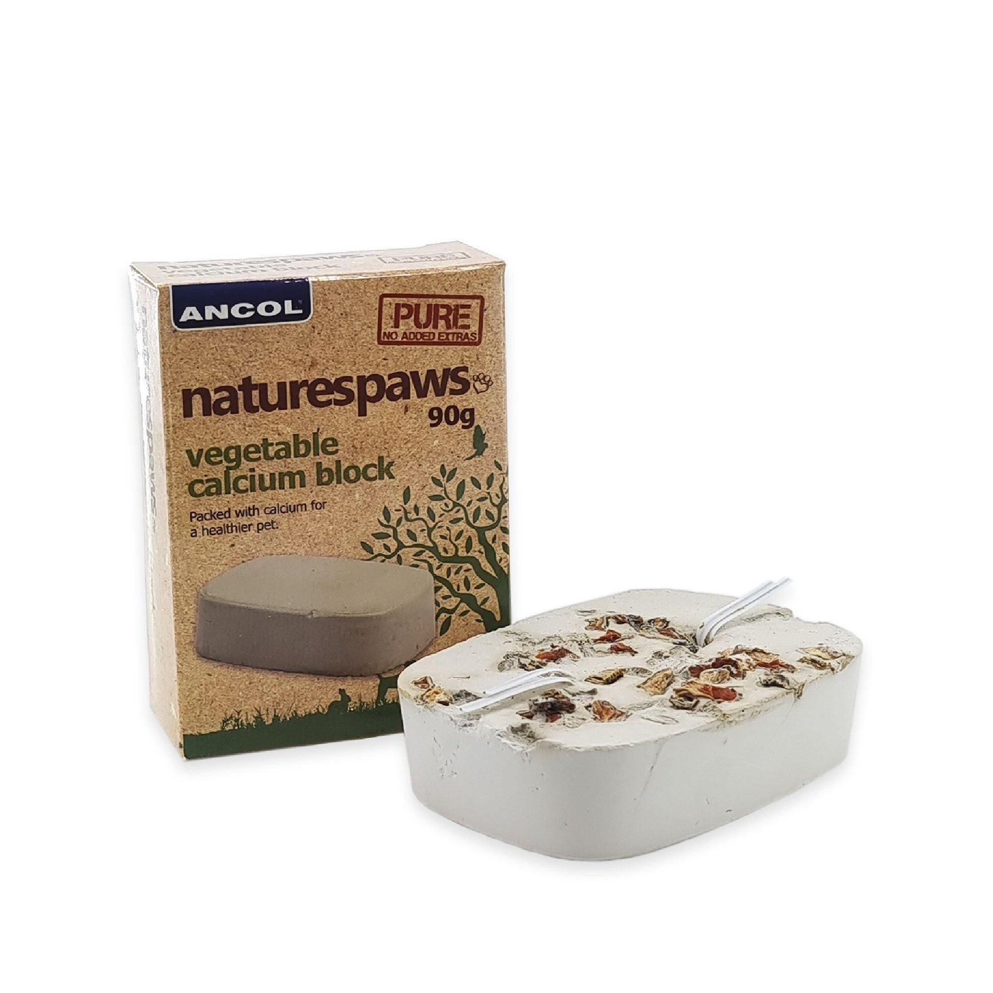 Ancol Naturespaws Veg Calcium Block - North East Pet Shop Ancol