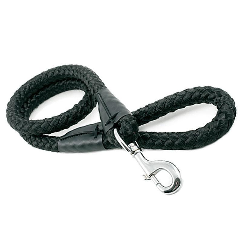 Ancol Nyl Sup Rope Lead Blck 20mm - North East Pet Shop Ancol