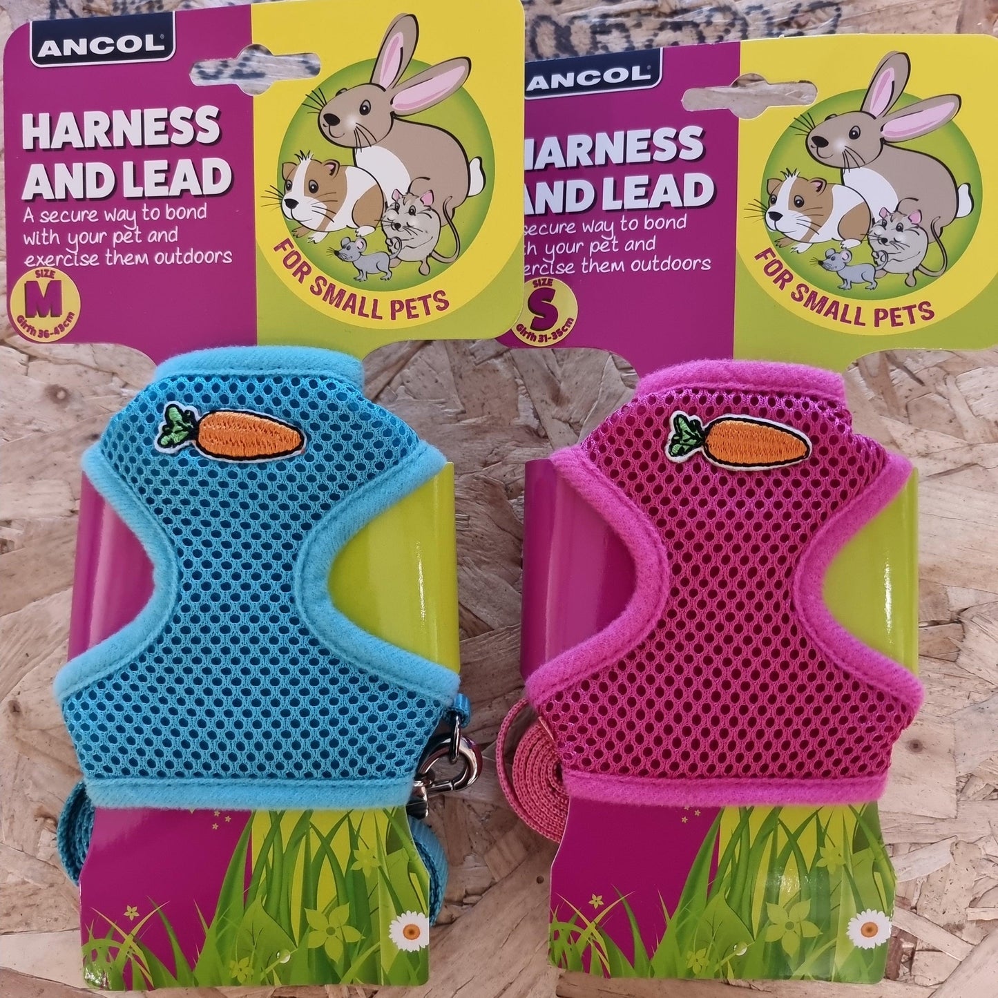Ancol Rabbit Guinea Pig Padded Harness & Lead - North East Pet Shop Ancol