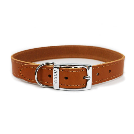 Ancol Sewn Collar Tan 12" S 1 - North East Pet Shop Ancol