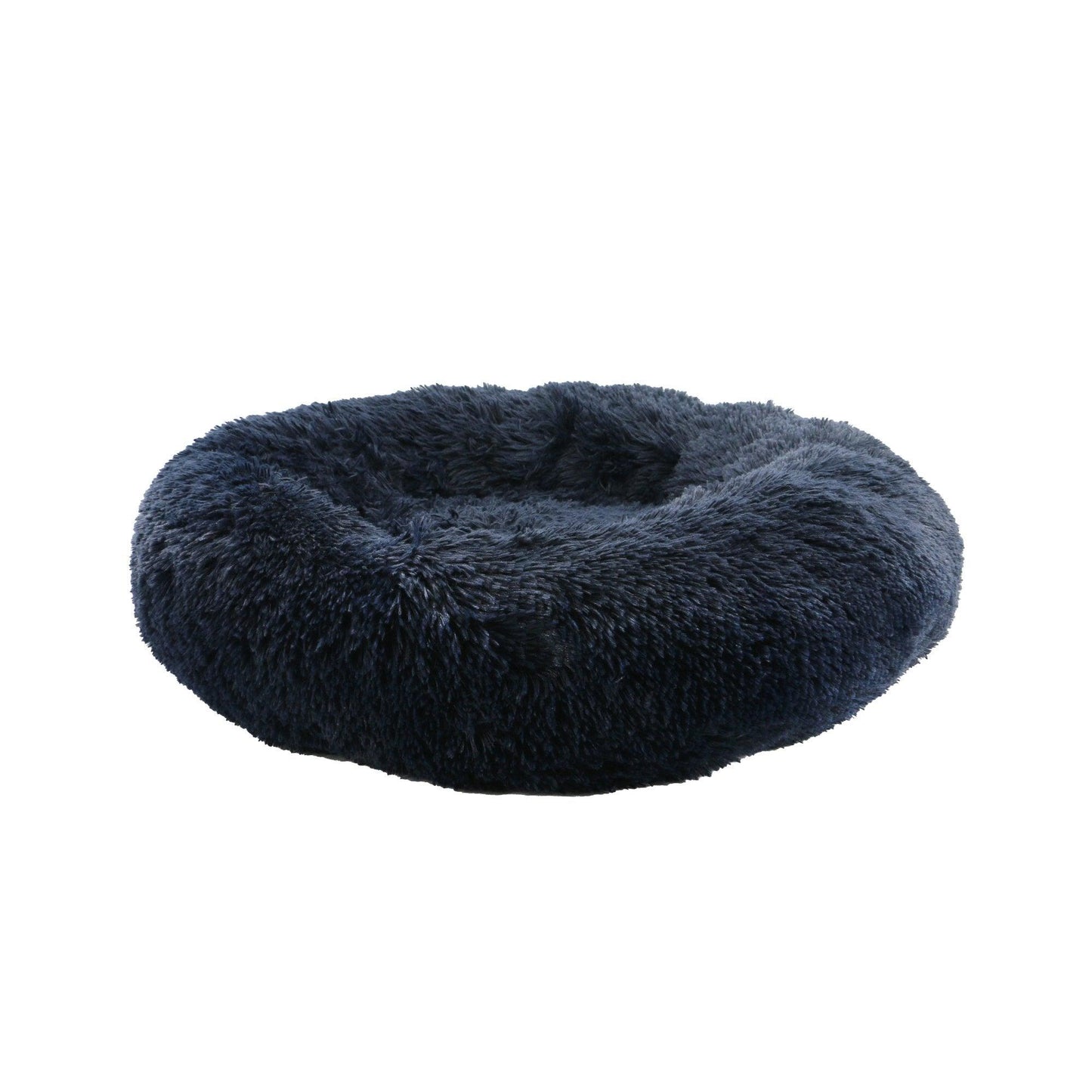 Ancol Sleepy Paws Super Soft Plush Donut Bed Navy 70cm - North East Pet Shop Ancol