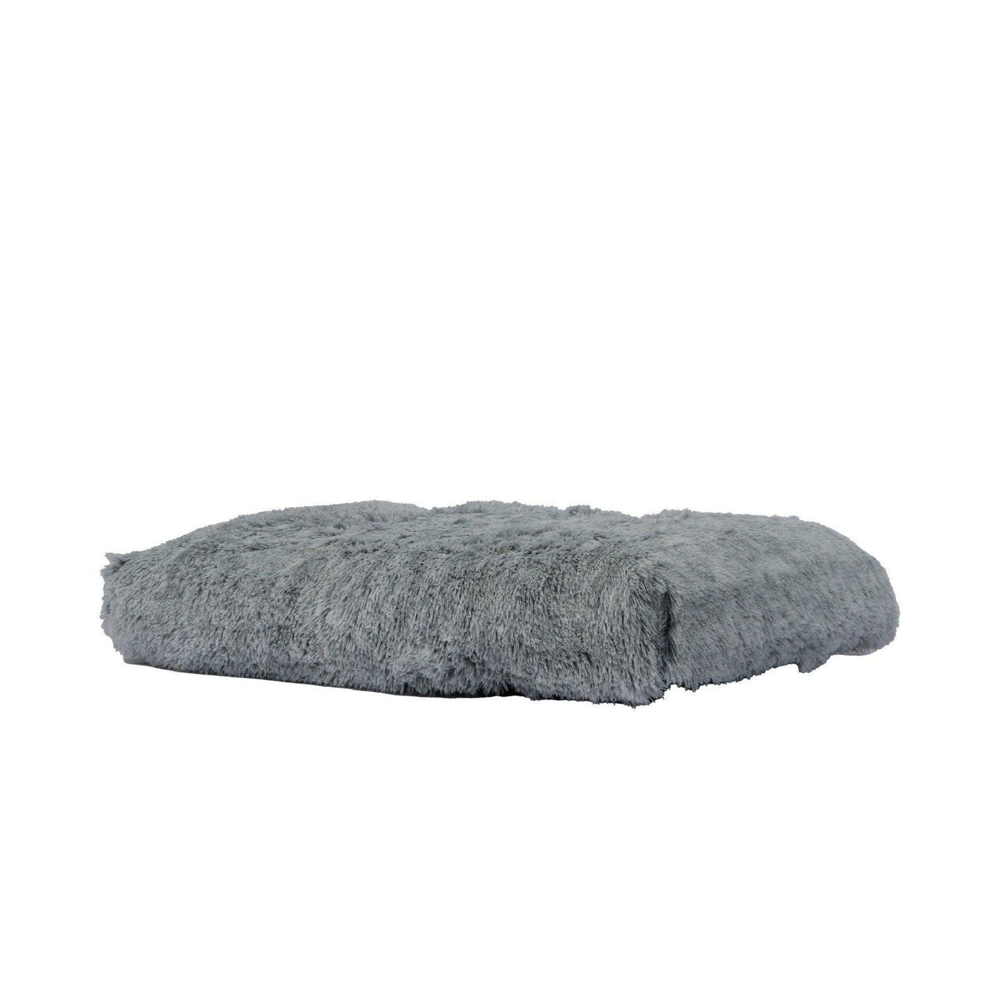 Ancol Sleepy Paws Super Soft Plush Mattress Slate Grey 75cm x 60cm - North East Pet Shop Ancol