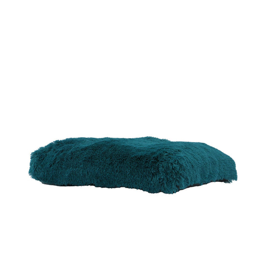 Ancol Sleepy Paws Super Soft Plush Mattress Teal 75cm x 60cm - North East Pet Shop Ancol