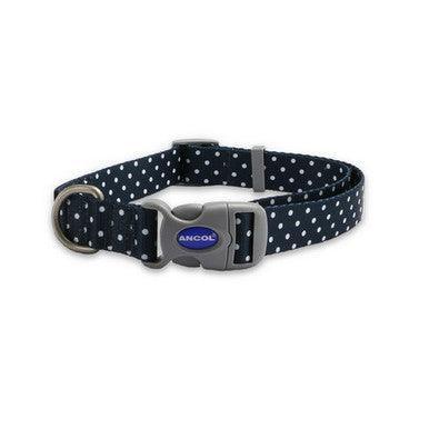 Ancol Soho Polka Dot Patterned Collar L - North East Pet Shop ANCOL