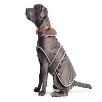 Ancol Stormguard Dog Coat Chest Protector Choc Small - North East Pet Shop ANCOL