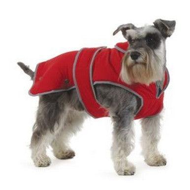Ancol Stormguard Dog Coat Chest Protector Poppy Red Small - North East Pet Shop ANCOL