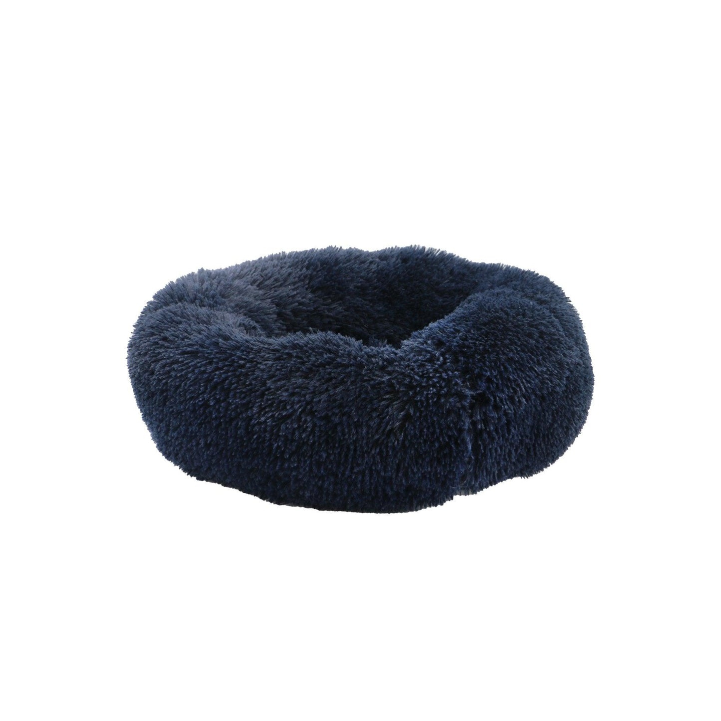 Ancol Sup Plush Donut Bd Navy Sml - North East Pet Shop Ancol