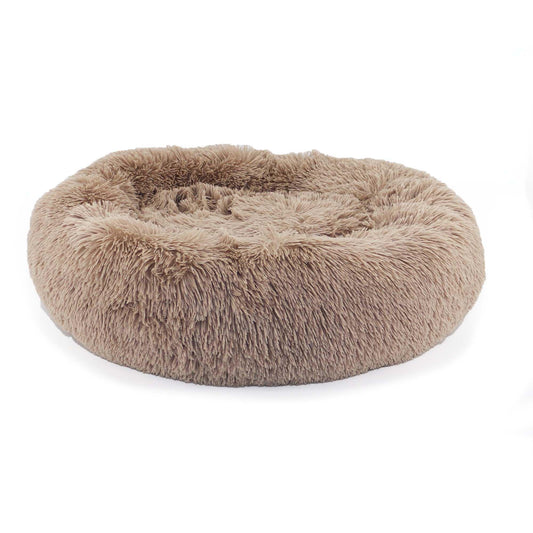 Ancol Sup Plush Donut Bd Oatmeal Med - North East Pet Shop Ancol