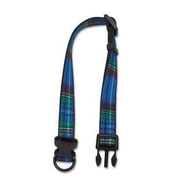 Ancol Tartan Adj Coll Blue 45cm-70cm 5-9 - North East Pet Shop Ancol