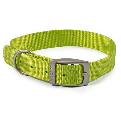 Ancol Viva Buckle Col Lime 28-36cm - North East Pet Shop Ancol