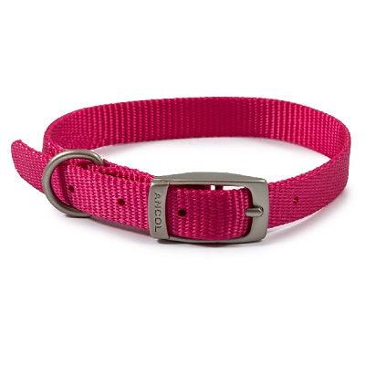 Ancol Viva Buckle Col Pink 26-31cm - North East Pet Shop Ancol