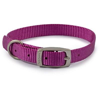 Ancol Viva Buckle Col Purple 26-31cm - North East Pet Shop Ancol