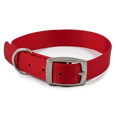 Ancol Viva Buckle Col Red 35-43cm - North East Pet Shop Ancol