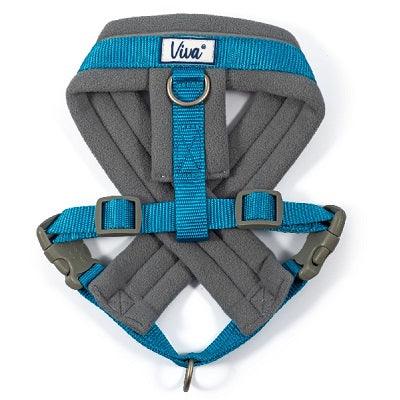 Ancol Viva Pad Harness Blue 32-42cm - North East Pet Shop Ancol