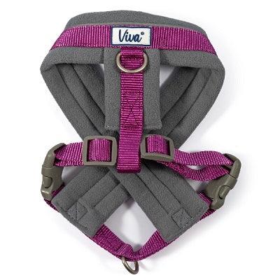 Ancol Viva Pad Harness Prpl 32-42cm - North East Pet Shop Ancol