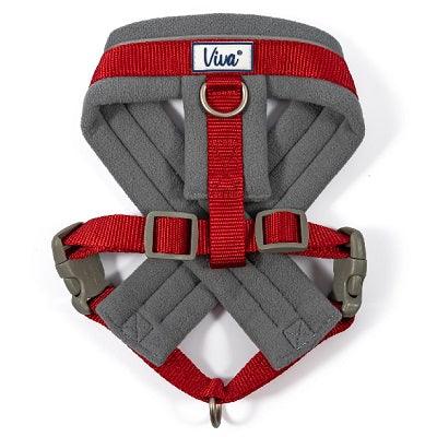 Ancol Viva Pad Harness Red 32-42cm - North East Pet Shop Ancol