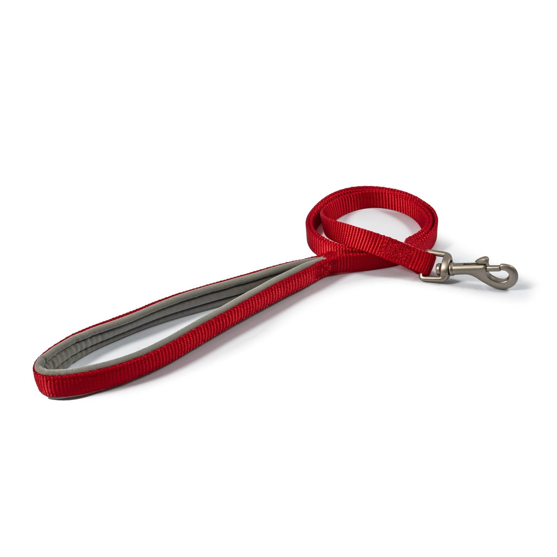 Ancol Viva Padded Snap Lead Red 12mm - North East Pet Shop Ancol