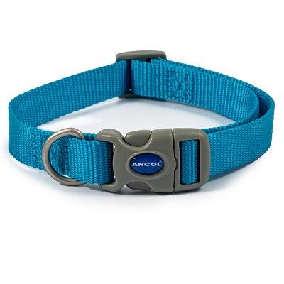 Ancol Viva Quick Fit Col Blu 30-50cm - North East Pet Shop Ancol