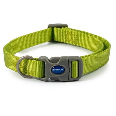 Ancol Viva Quick Fit Col Lime20-30cm - North East Pet Shop Ancol