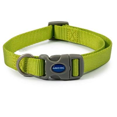 Ancol Viva Quick Fit Col Lime30-50cm - North East Pet Shop Ancol