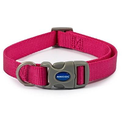 Ancol Viva Quick Fit Col Pink 30-50cm - North East Pet Shop Ancol