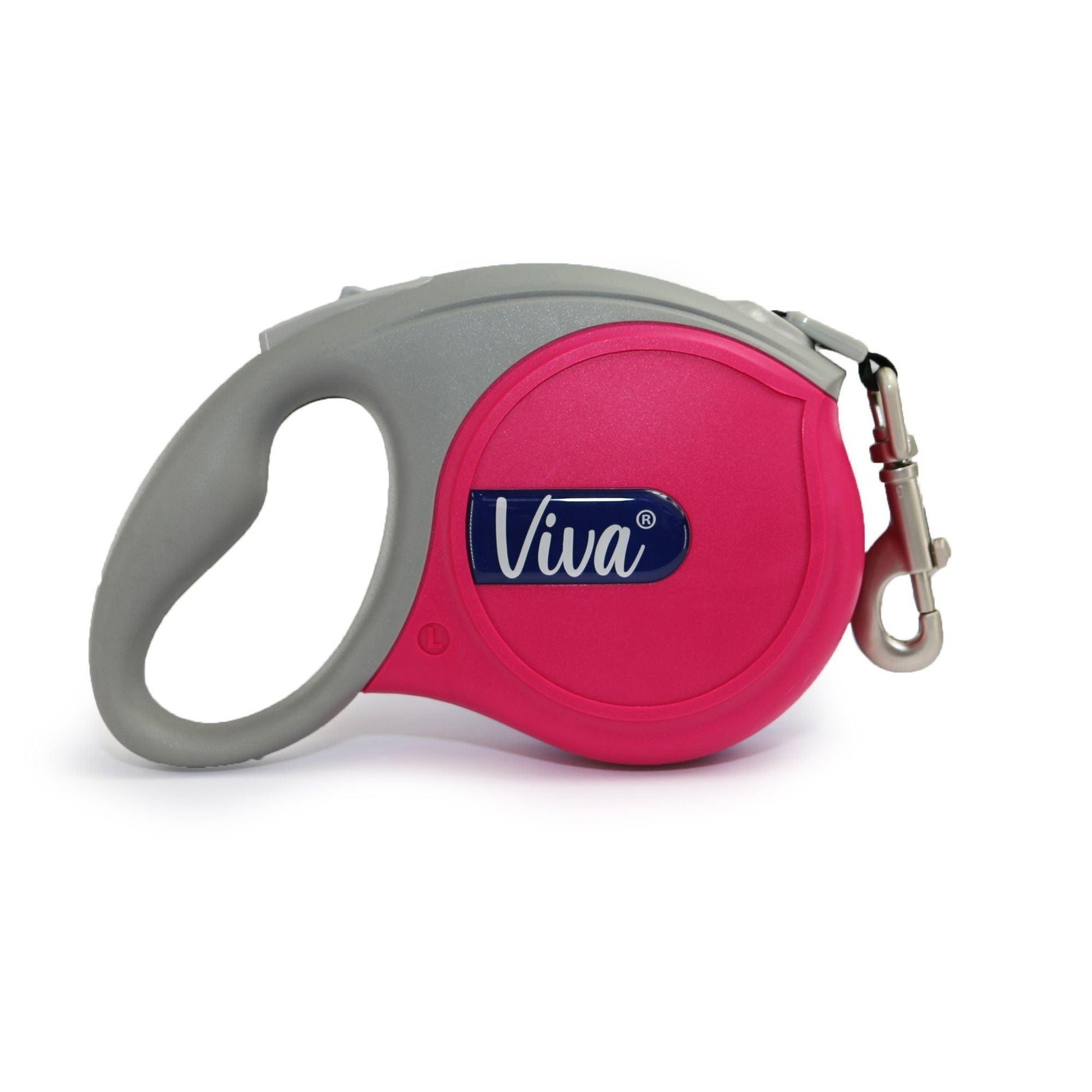 Ancol Viva Retractable Lead Lrg Pink - North East Pet Shop Ancol