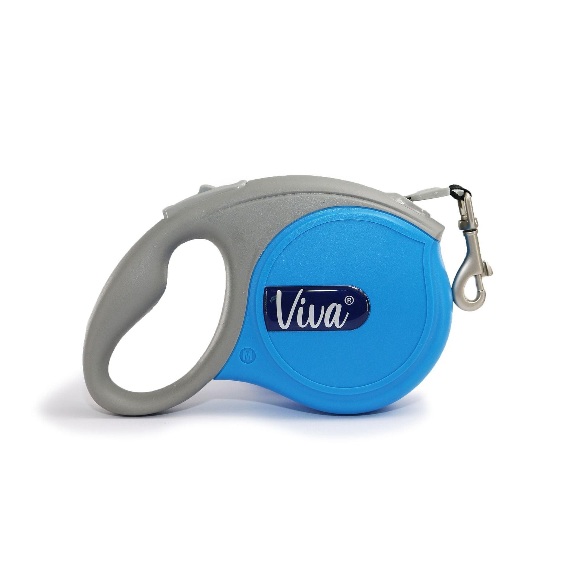 Ancol Viva Retractable Lead Med Blue - North East Pet Shop Ancol