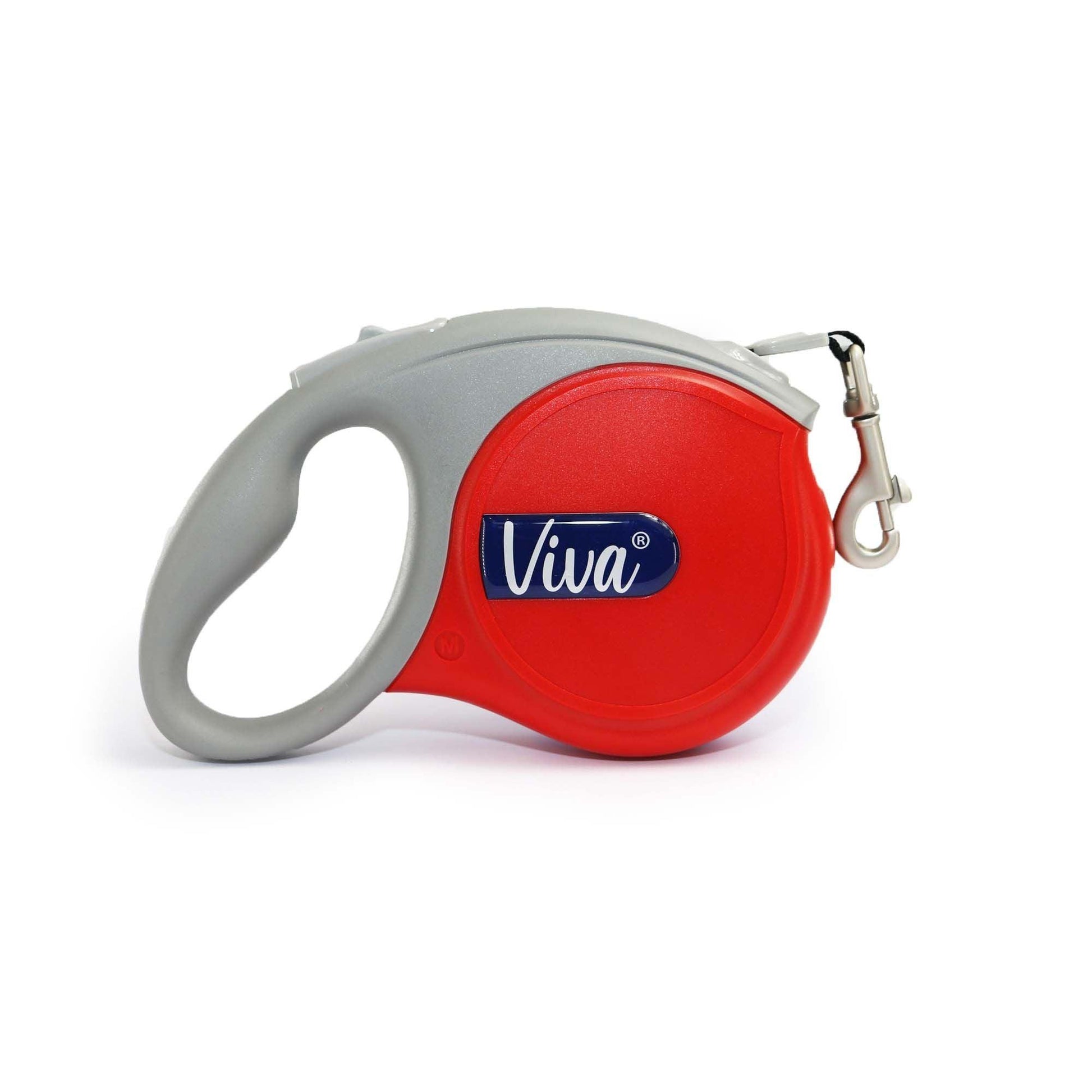 Ancol Viva Retractable Lead Med Red - North East Pet Shop Ancol