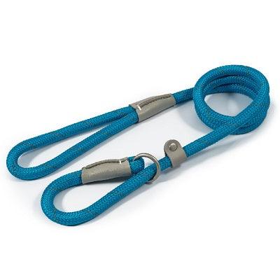 Ancol Viva Rope Refl Slp Lead Blu12mm - North East Pet Shop Ancol