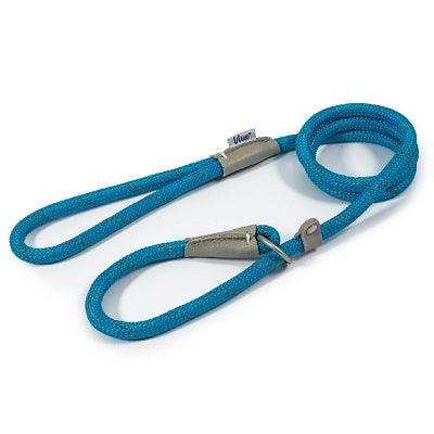 Ancol Viva Rope Refl Slp Lead Blu1cm - North East Pet Shop Ancol