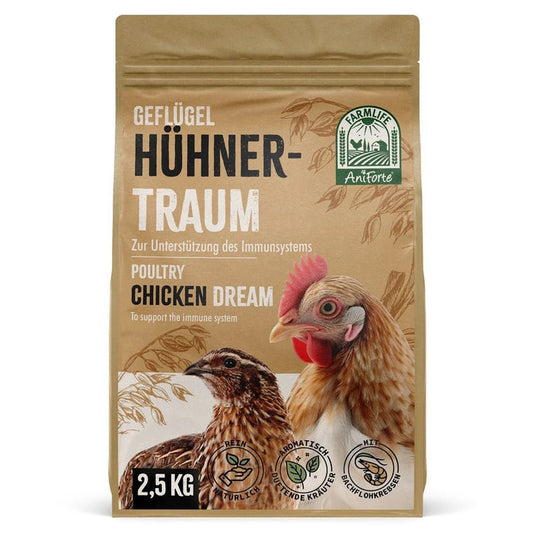 AniForte® FarmLife Chicken Dream 2.5kg - For Poultry - North East Pet Shop Aniforte