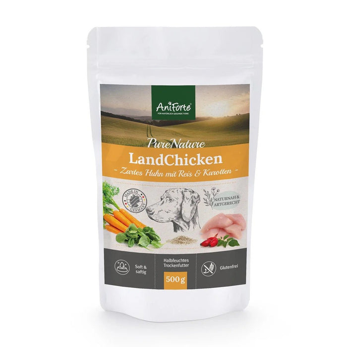 AniForte® Semi Moist Cold-Pressed Dog Food Chicken - North East Pet Shop Aniforte