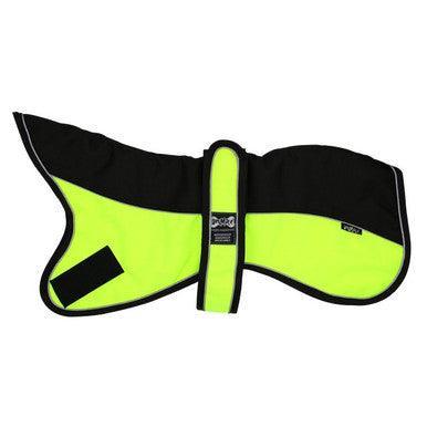 Animate Greyhound Padded Black/Hi-Vis 20Inch - North East Pet Shop Animate
