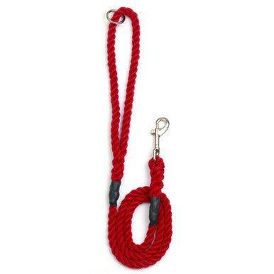 Animate Trigger Hook Rope Gun Dog Lead Red 12mmx1.2m - North East Pet Shop Animate