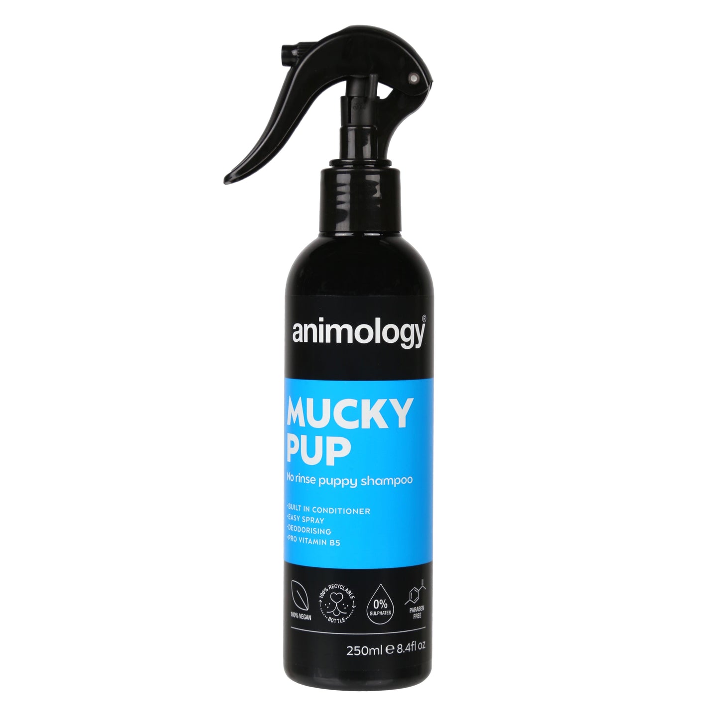 Animology Mucky Pup No Rinse Spry6x250ml - North East Pet Shop Animology