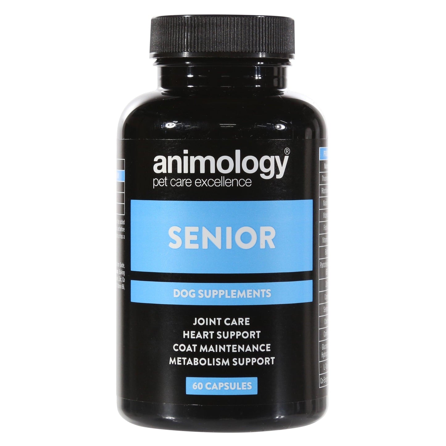 Animology Senior x60 Caps x 4 - North East Pet Shop Animology