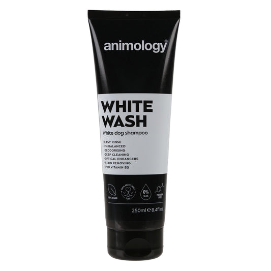 Animology White Wash Shampoo 6x250ml - North East Pet Shop Animology