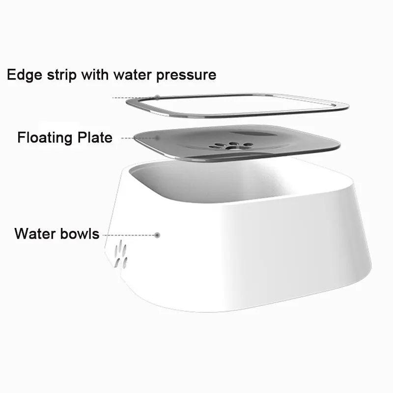 Anti Drip / Spill Floating Dog Bowl - North East Pet Shop North East Pet Shop 