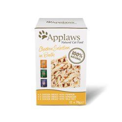 Applaws Cat Pouch Chicken 12 pack, 70g - North East Pet Shop Applaws