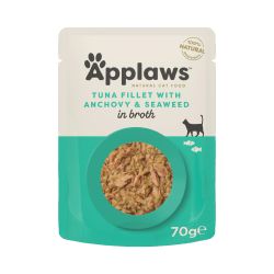 Applaws Cat Pouch Tuna with Whole Anchovy 12pk, 70g - North East Pet Shop Applaws