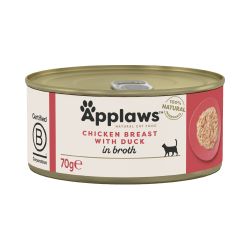 Applaws Cat Tin Chicken & Duck, 24 x 70g - North East Pet Shop Applaws