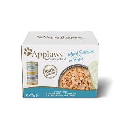 Applaws Cat Tin Multipack 12 pack, 70g - North East Pet Shop Applaws