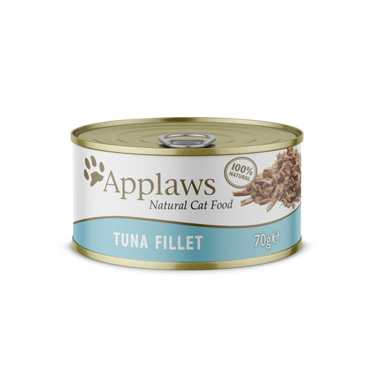 Applaws Cat Tuna Fillet Tin 24x70g - North East Pet Shop Applaws