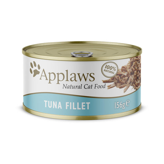 Applaws Cat Tuna Fillet Tins 24x156g - North East Pet Shop Applaws