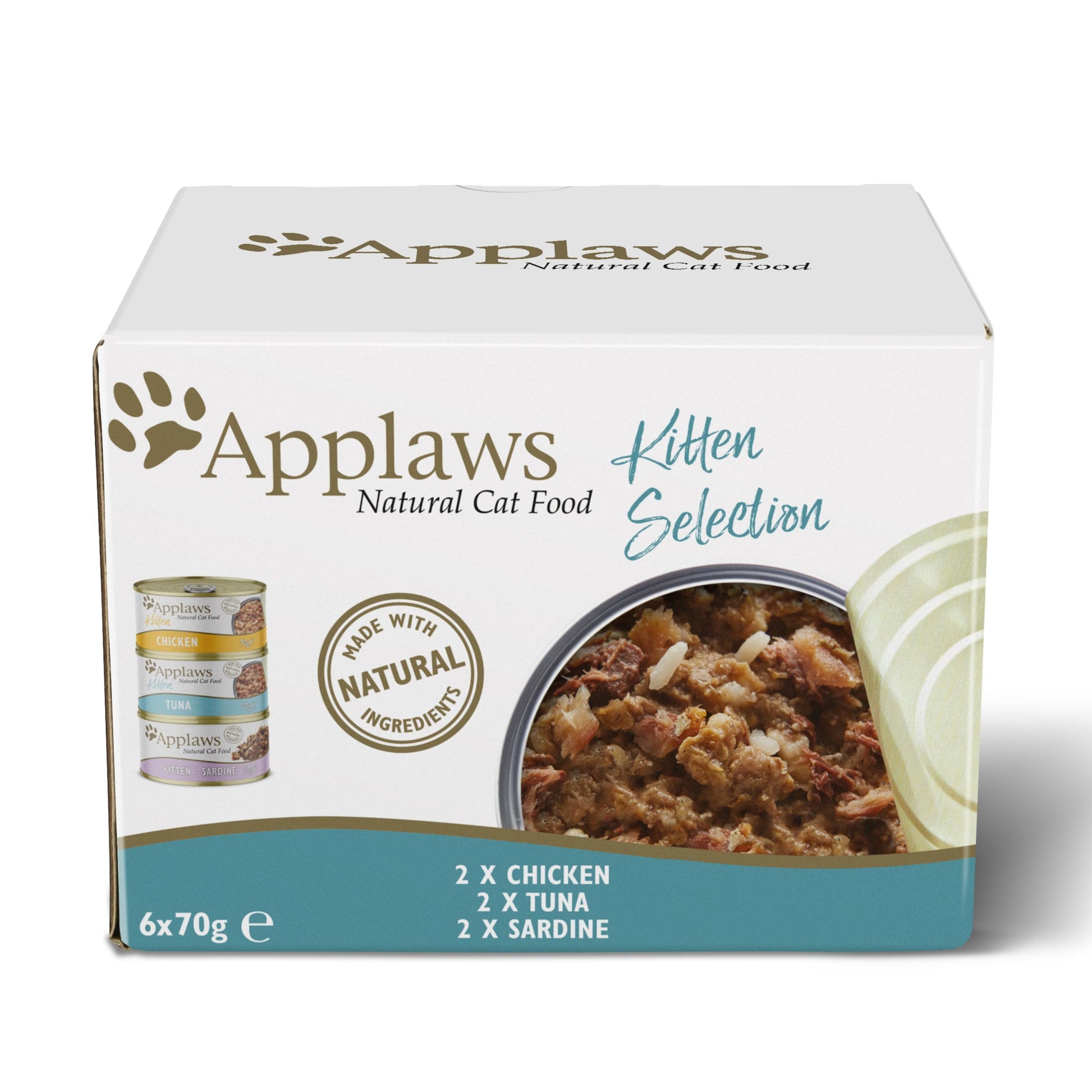 Applaws Kitten Multipack Tins 4x6x70g - North East Pet Shop Applaws