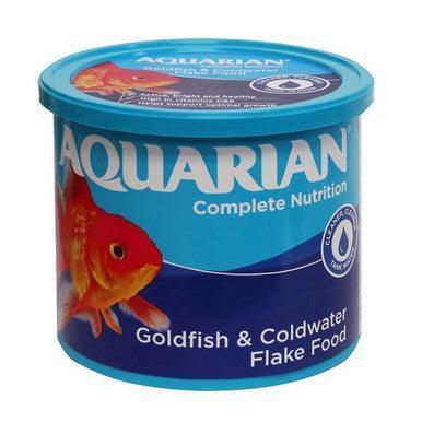 Aquarian Goldfish Flakes 200g - North East Pet Shop Aquarian