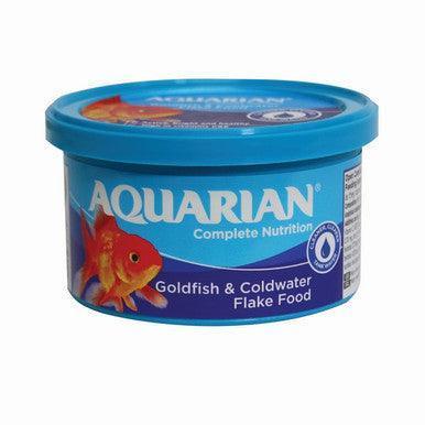 Aquarian Goldfish Flakes 25g Standard - North East Pet Shop Aquarian