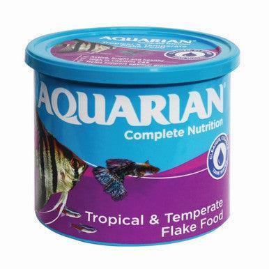 Aquarian Tropical Fish Flakes 200g - North East Pet Shop Aquarian